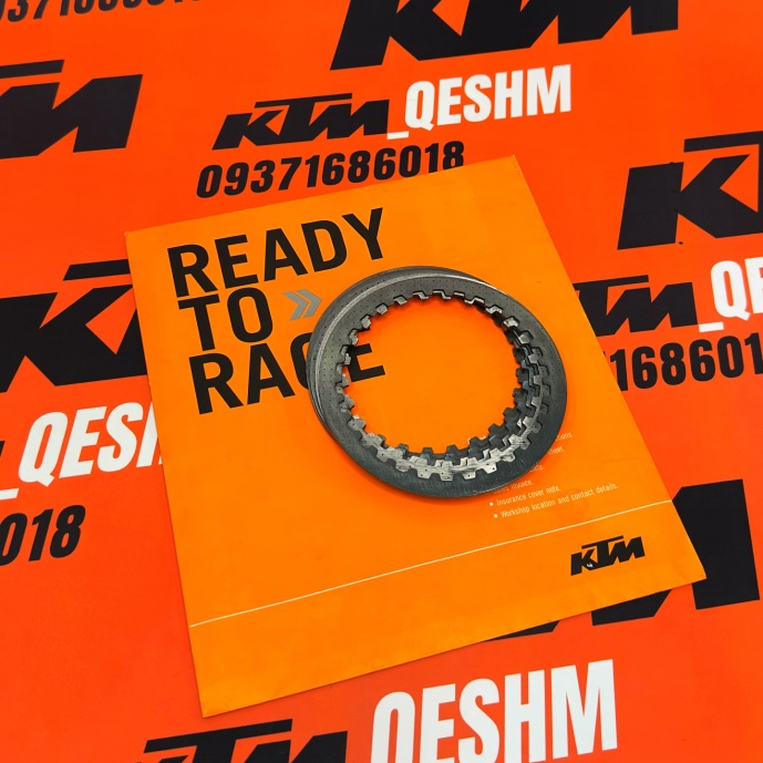 صفحه آهنی کلاچ کی تی ام 250/390